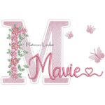 Matriz de Bordado - Nome Mavie