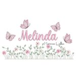 Matriz de Bordado - Nome Melinda