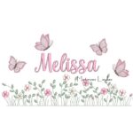 Matriz de Bordado - Nome Melissa