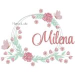 Matriz de Bordado - Nome Milena