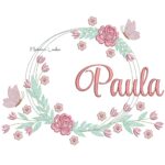 Matriz de Bordado - Nome Paula