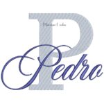 Matriz de Bordado - Nome Pedro