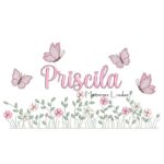 Matriz de Bordado - Nome Priscila