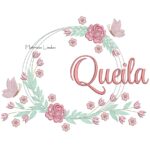 Matriz de Bordado - Nome Queila