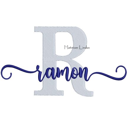Matriz de Bordado - Nome Ramon