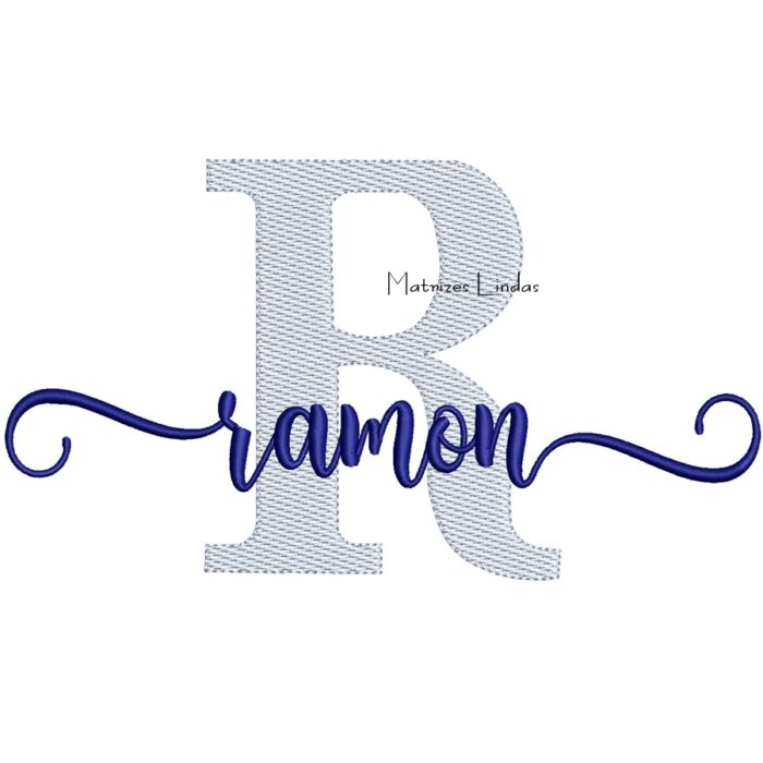Matriz de Bordado – Nome Ramon