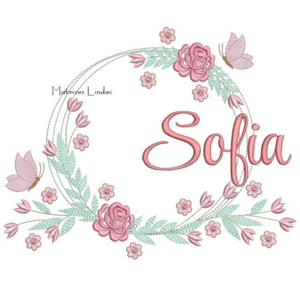 Matriz de Bordado - Nome Sofia
