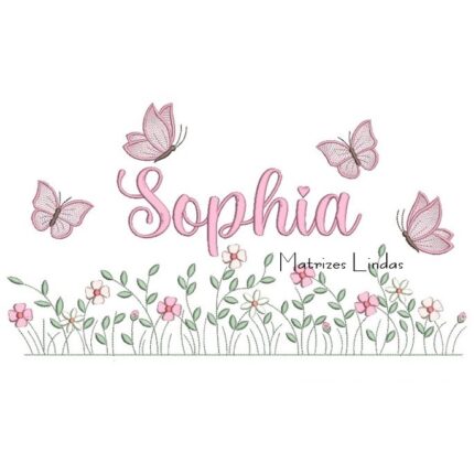 Matriz de Bordado – Nome Sophia