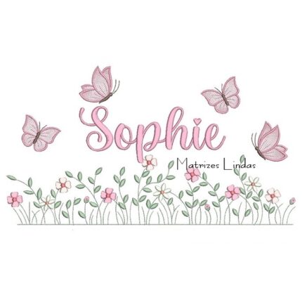 Matriz de Bordado - Nome Sophie