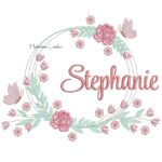 Matriz de Bordado - Nome Stephanie