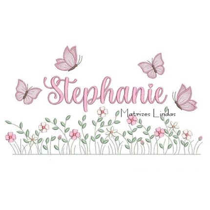 Matriz de Bordado - Nome Stephanie