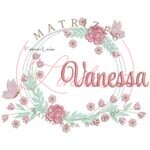 Matriz de Bordado - Nome Vanessa