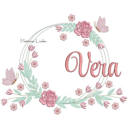 Matriz de Bordado – Nome Vera