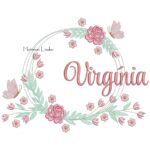 Matriz de Bordado - Nome Virgínia