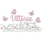 Matriz de Bordado - Nome Vittória