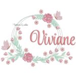 Matriz de Bordado - Nome Viviane