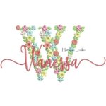 Matriz de Bordado - Nome Wanessa
