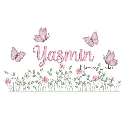 Matriz de Bordado – Nome Yasmin