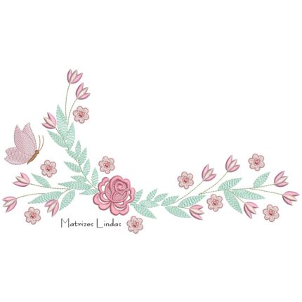 Matriz de Bordado – Raminho Flor Matriz de Bordado – Raminho Flor