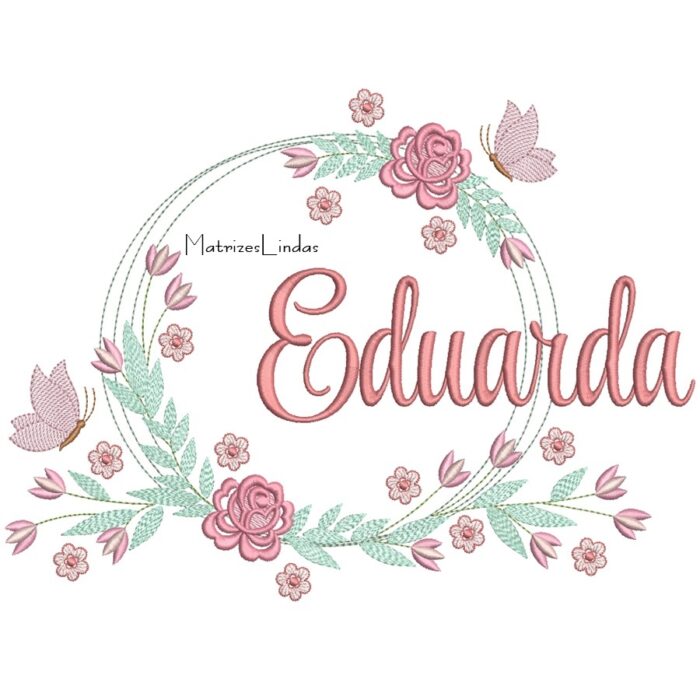 Matriz de Bordado – Eduarda