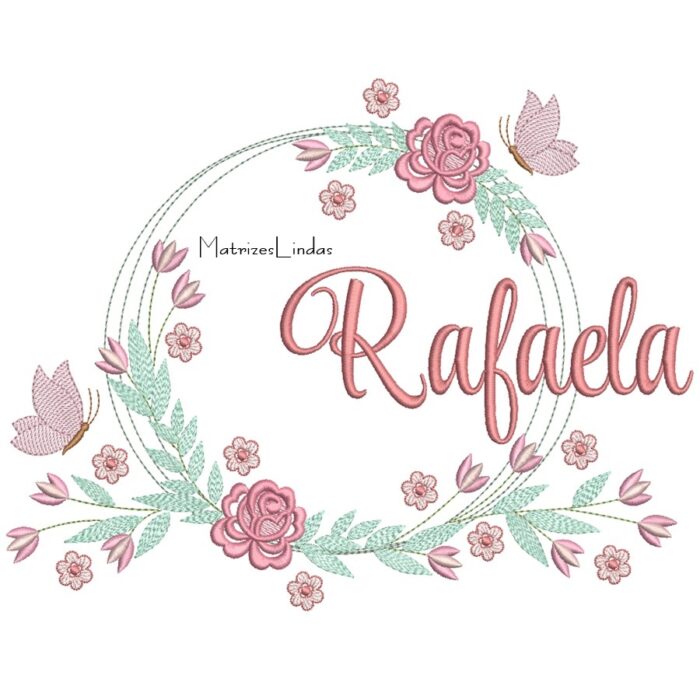 Matriz de Bordado – Nome Rafaela