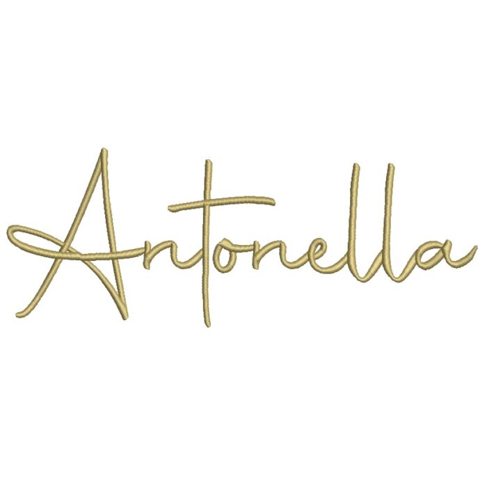 Matriz de Bordado – Nome Antonella