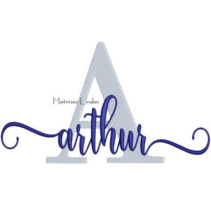 Matriz de Bordado – Nome Arthur Matriz de Bordado – Nome Arthur