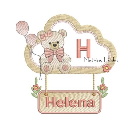 Matriz de Bordado – Nome Helena
