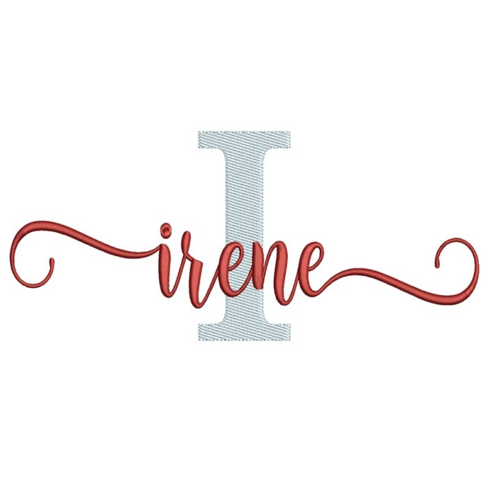 Matriz de Bordado – Nome Ireni