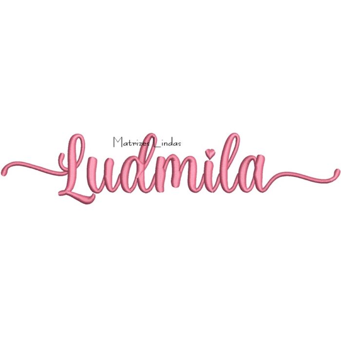 Matriz de Bordado – Nome Ludmila
