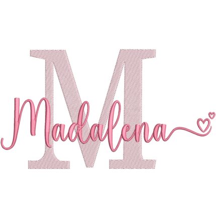 Matriz de Bordado – Nome Madalena