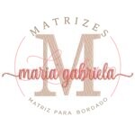 Matriz de Bordado - Nome Maria Gabriela Sobreposto