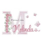 Matriz de Bordado - Nome Melinda