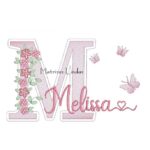 Matriz de Bordado - Nome Melissa