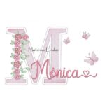 Matriz de Bordado - Nome Monica
