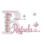 Matriz de Bordado - Nome Rafaela