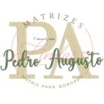 Matriz de Bordado - Nome Pedro Augusto Sobreposto