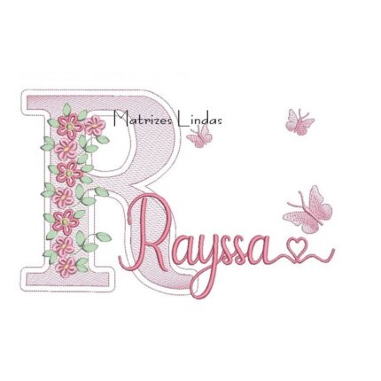 Matriz de Bordado – Nome Rayssa Matriz de Bordado – Nome Rayssa