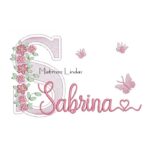 Matriz de Bordado - Nome Sabrina