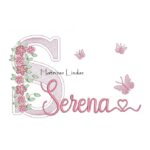Matriz de Bordado - Nome Serena