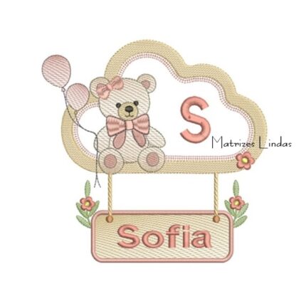 Matriz de Bordado – Nome Sofia Matriz de Bordado – Nome Sofia