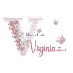 Matriz de Bordado - Nome Virginia