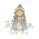 matriz de bordado Nossa Senhora Nazaré ML