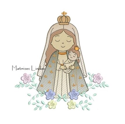 Matriz de Bordado – Nossa Senhora de Nazaré Matriz de Bordado – Nossa Senhora de Nazaré