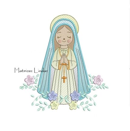 Matriz de Bordado – Nossa Senhora de Fátima Matriz de Bordado – Nossa Senhora de Fátima