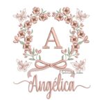 matriz de bordado angélica ML