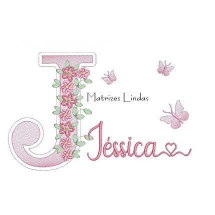 Matriz de Bordado – Nome Jessica Matriz de Bordado – Nome Jessica