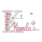 Matriz de Bordado - Nome Kamila