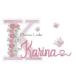 Matriz de Bordado - Nome Karina