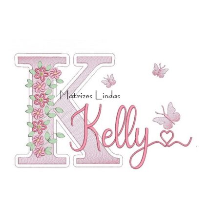 Matriz de Bordado – Nome Kelly Matriz de Bordado – Nome Kelly